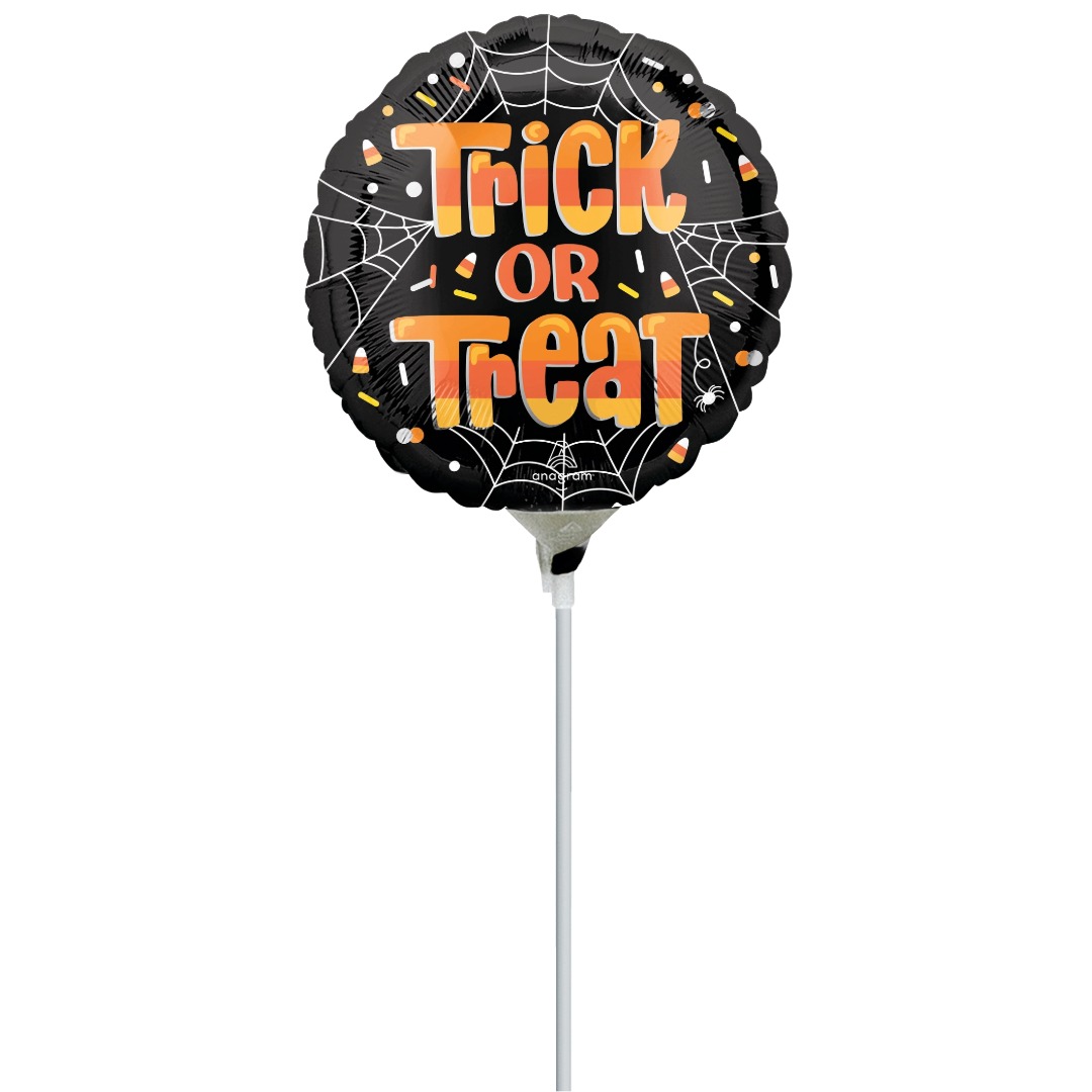 Anagram 9 inch Trick or Treat Spooky Delight Mini Foil Balloon