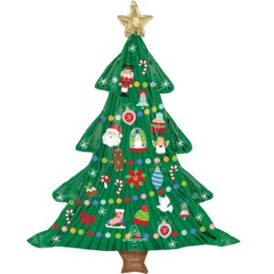 Anagram 36 inch Timeless Tree Supershape Foil Balloon