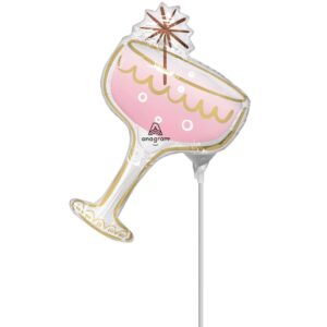 Anagram 12 inch Radiant Toasts Mini Foil Balloon