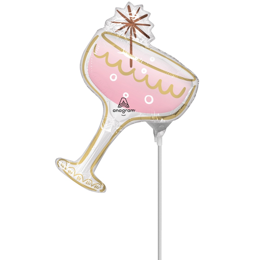 Anagram 12 inch Radiant Toasts Mini Foil Balloon