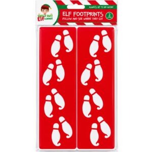 Elf Footprint Stencils - 2 Pack