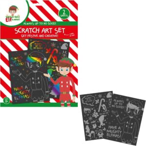 Elf Scratch Art Set