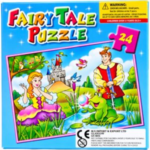 Fairy Tale Princess and Frog Jigsaw Puzzle 24 Pieces (144pk)