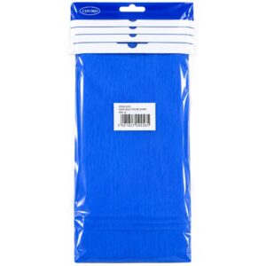 Dark Blue Crepe Paper 1.5M x 50cm (12pk)