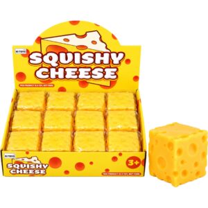 5cm Soft Cheese Squishy (12pk)