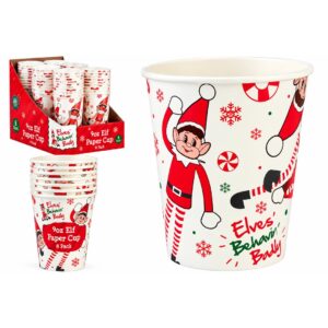 Elf Paper Cups (8 Pieces)