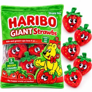 Haribo Giant Strawbs Squashies