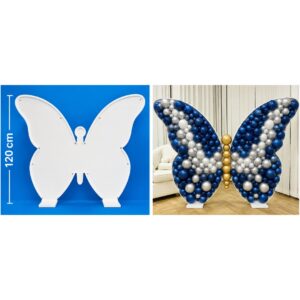 120cm Butterfly Balloon Mosaic Frame