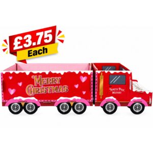 B4U Exclusive Pink Merry Christmas Truck