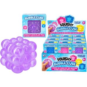 Squishy Bubble Cube Squishy (12pk)