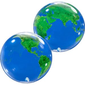 TAKARA 22 Inch Planet Earth Globe Deco Bubble