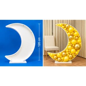 120cm Moon Balloon Mosaic Frame