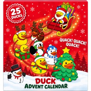Christmas Duck Advent Calendar (25 Ducks)