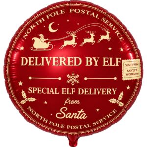 B4U 18 Inch NorthPole Postal Service Christmas Foil Balloon