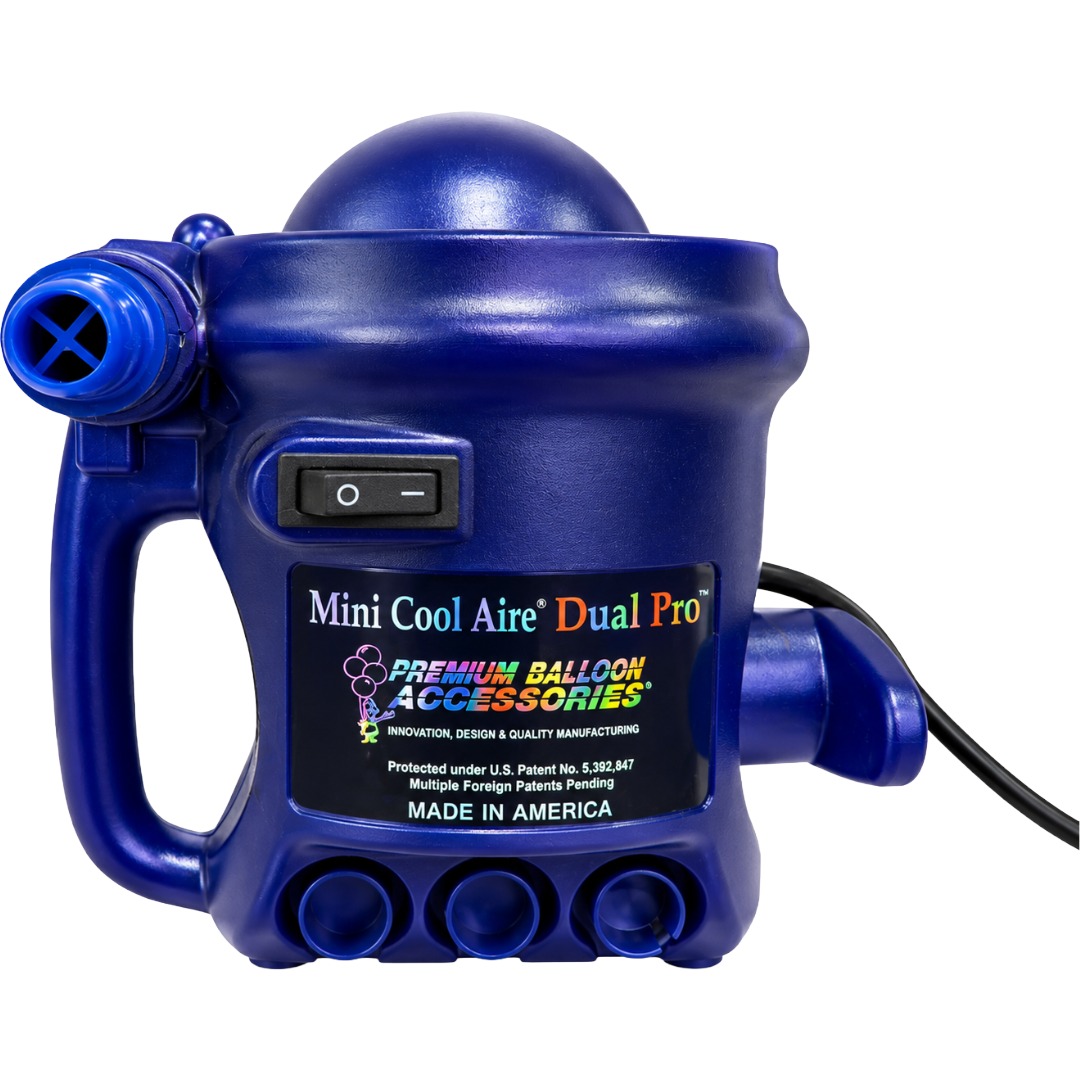 Premium Balloon Accessories Mini Cool Aire Dual Pro Electric Balloon Inflator Pump