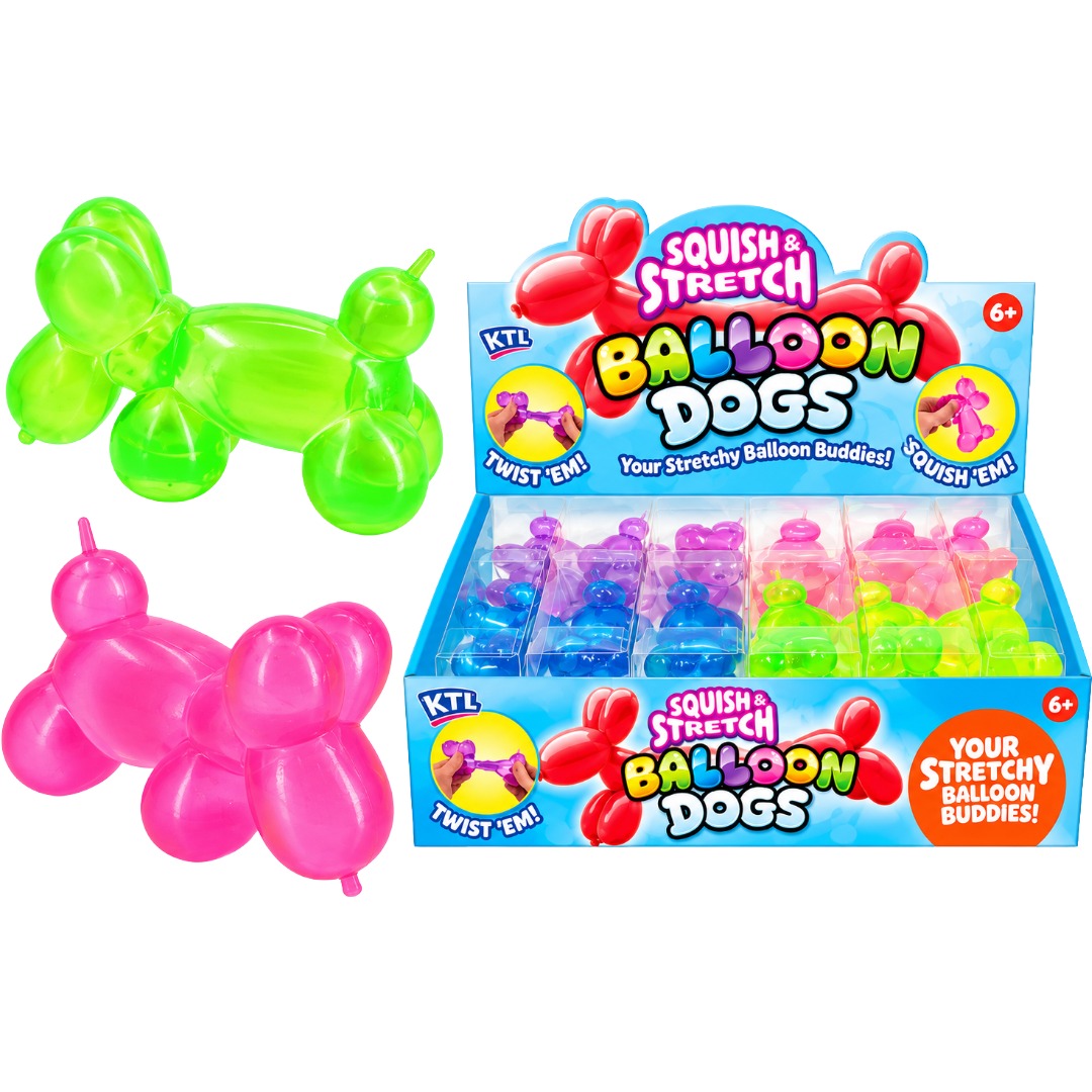 Squish & Stretch Balloon Dogs Squishy