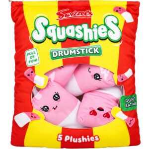 Jumbo 5 Plushies Friends Drumsticks Squashies (6pk)