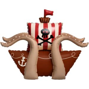 Party Deco 47 inch Pirate Ship Standing Foil Balloon