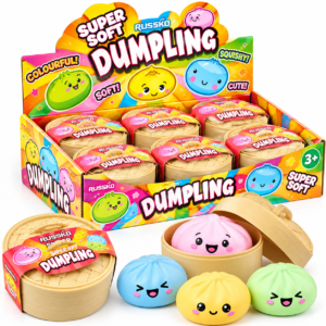 Small Super Soft Mystery Squishy Dumpling (12pk)
