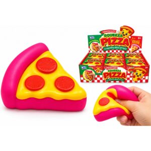 Pizza Slice Squishy Toy (12pk)