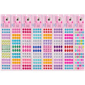 Twinkle & Jewel Seal 3D Self-Adhesive Rhinestone Gem Stickers (8pk)