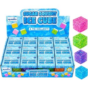 Sugar Squishy Ice Cube 6 Assorted (12pk)